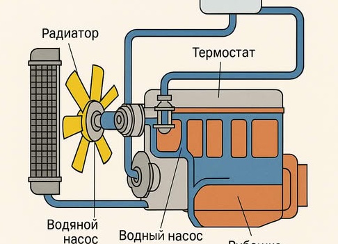 Реферат на тему: система охлаждения двигателя